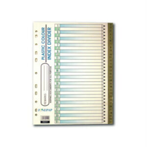 Premier PP Index Divider A – Z ( Grey )