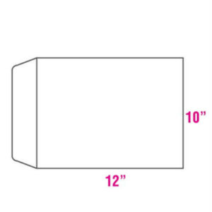 White Envelope 10″ x 12″ ( Peel & Seal )