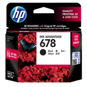 HP 678 Black Ink Cartridge ( CZ107AA )