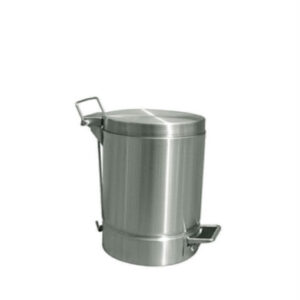 Stainless Steel Round Bin – With Pedal – SUGO 152