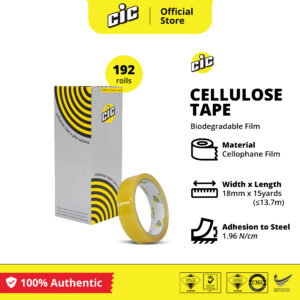 Cellulose Tape 18 mm x 15 y ( CIC )