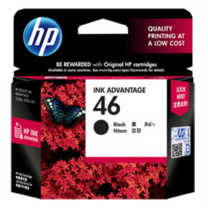 HP 46 Black Ink Cartridge ( CZ637AA )