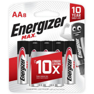 Energizer Alkaline Battery AA ( 8 Pcs )