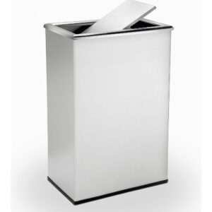 Stainless Steel Rectangular Bin With Pivot Top – SUGO 441ST
