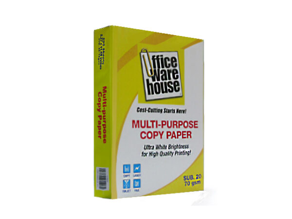 MULTI-PURPOSE COPY PAPER 70GSM A4 500S - Image 2