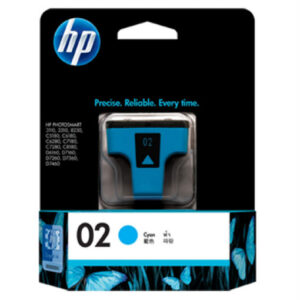 HP 02 Cyan Ink Cartridge ( C8771WA )