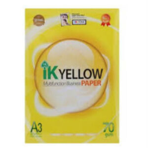 IK Yellow Copy Paper A3 70 GSM (Indah Kiat)