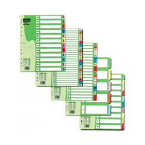 ABBA Colour Index Divider A4 – 12 Tabs