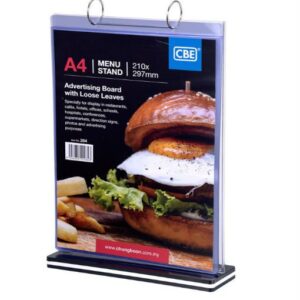 CBE 284 A4 Menu Stand ( Vertical )