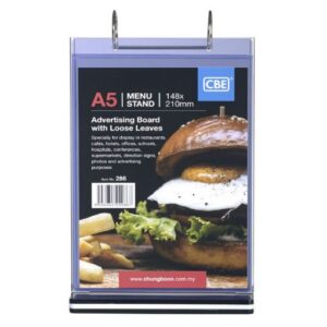 CBE 286 A5 Menu Stand ( Vertical )