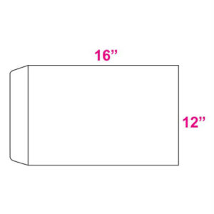 White Envelope 12″ x 16″ ( Peel & Seal )