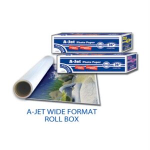 Photo Semi Glossy Paper Roll 1118 mm x 30 m x 2″ ( 44″ ) 195 Gsm