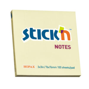 Hopax Stick Note 3″ x 3″
