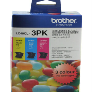Brother Ink Cartridge LC 40CL3PK ( Value Pack )