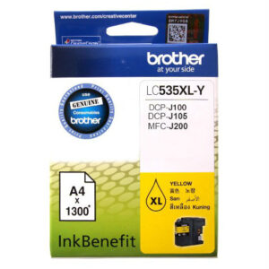 Brother Ink Cartridge LC 535XLY ( Yellow )