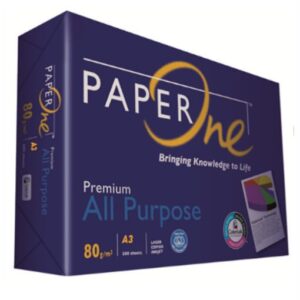 Paper One All Purpose A3 Paper 80 GSM ( 500 Pc )