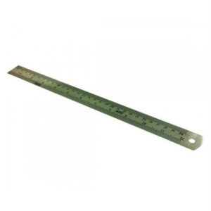 Stainless Steel Ruler 12″