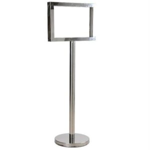 Stainless Steel Signboards – A4 & A3