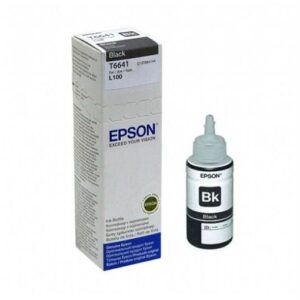 Epson L100 L200 L300 Black Ink Cartridge ( T664100 )