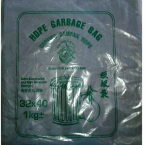 Garbage Bag 32″ x 40″ ( Black ) Thick