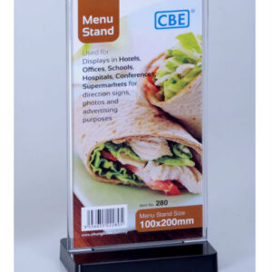 CBE 280 Menu Stand ( Flat Shape )
