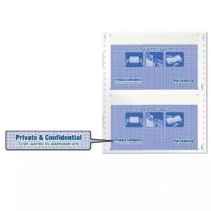 Pay Advice Computer Form 9.5″ x 11″ ( 3 Ply 2 Up )