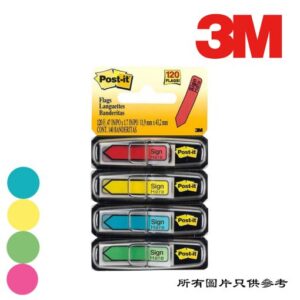 3M Post It Flag 684-SH ( Sign Here )