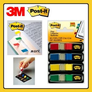 3M Post It Index Flags 683 – 4 ( 4 Colour )
