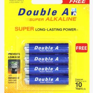 Double Super Alkaline Battery AAA ( 4 Pc )