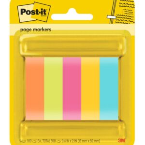 3M Post It Page Markers 670-5ASST