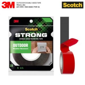 3M 411-M19 Scotch® Double Sided Mounting Tape 19mm x 4M ( Outdoor )