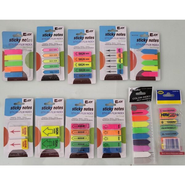 Sticky Notes Film Tape Flag ( Sign Here ) 5 in 1